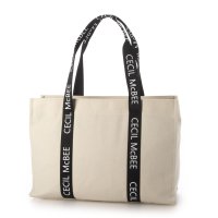 CECIL McBEE/セシルマクビー CECIL McBEE CANVAS LOGO TAPE トートL/507127794