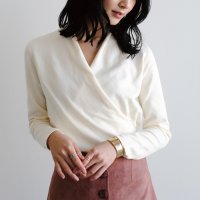 aquagarage/アクアガレージ aquagarage カシュクールニット トップス/507128229