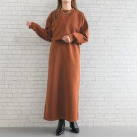 aquagarage/アクアガレージ aquagarage ショートプルオーバーVネックジャンスカセット 春 秋 冬 長袖 M L/507128377