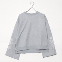 STYLEBLOCK/スタイルブロック STYLEBLOCK 刺繍入りフレアスリーブプルオーバー/507129605