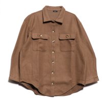 STYLEBLOCK/スタイルブロック STYLEBLOCK プリントパッチ付きオーバーサイズシャツ/507132453