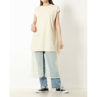 STYLEBLOCK/スタイルブロック STYLEBLOCK 天竺×オーガンジーレイヤード風ワンピース/507133002