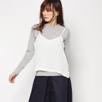 STYLEBLOCK/スタイルブロック STYLEBLOCK シフォンキャミソール＆リブカットソーセット/507133145