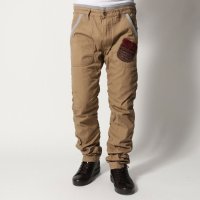 STYLEBLOCK/スタイルブロック STYLEBLOCK リブ付きネイティブ配色キャンバスくしゅくしゅベイカーパンツ/507134637