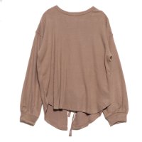 STYLEBLOCK/スタイルブロック STYLEBLOCK 起毛フライスバックリボントップス/507135309