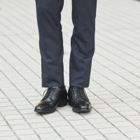 texcyluxe/美しいシルエットなのにゆったり幅広 | プレーントゥ/507135836