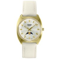 HENRY LONDON/ヘンリーロンドン HENRY LONDON APPLE LEATHER ユニセックス 時計 HL33－LM－0448－AL クォーツ シルバー アップルレザー/507135883