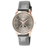 HENRY LONDON/ヘンリーロンドン HENRY LONDON FINCHLEY ユニセックス 時計 HL34－LS－0424 クォーツ グレー カーフ革/507135891