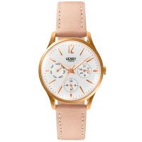 HENRY LONDON/ヘンリーロンドン HENRY LONDON APPLE LEATHER ユニセックス 時計 HL34－MS－0444－AL クォーツ ホワイト アップルレザー/507135896