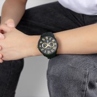 Tendence/テンデンス TENDENCE ガリバーラウンド クロノ メンズ 時計 TG460011 クォーツ ブラック シリコン/507135928