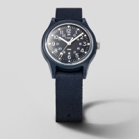 TIMEXS/タイメックス TIMEX オリジナルキャンパー レディース 時計 TW2T33800 クォーツ ネイビー ナイロン/507135939