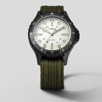 TIMEXS/タイメックス TIMEX ネイビーXL メンズ 時計 TW2T75500 クォーツ ホワイト ファブリック/507135941