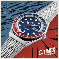 TIMEXS/タイメックス TIMEX Q TIMEX メンズ 時計 TW2T80700 クォーツ ネイビー ステンレススチール/507135942