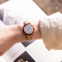 TIMEXS/タイメックス TIMEX オリジナルキャンパー レディース 時計 TW2T96100 クォーツ シルバー ファブリック/507135943
