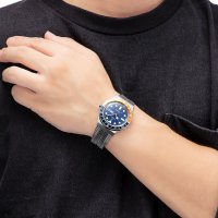 TIMEXS/タイメックス TIMEX Q TIMEX メンズ 時計 TW2U61100 クォーツ ネイビー ステンレススチール/507135948