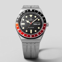 TIMEXS/タイメックス TIMEX Q TIMEX メンズ 時計 TW2U61300 クォーツ ブラック ステンレススチール/507135949
