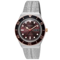 TIMEXS/タイメックス TIMEX M79 オートマティック メンズ 時計 TW2U96900 自動巻 ブラウン ステンレススチール/507135965