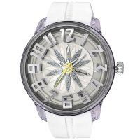 Tendence/テンデンス TENDENCE キングドーム レディース 時計 TY023004 クォーツ シルバー シリコン/507136008