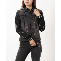 Desigual/デシグアル Desigual ファスナー&フード付きレディーススリムデニムジャケット/507137705