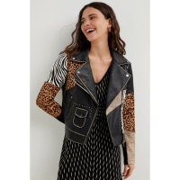 Desigual/デシグアル Desigual アニマルプリント バイカージャケット/507137841
