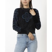 Desigual/デシグアル Desigual レトロ幾何学模様 プリントセーター/507138131