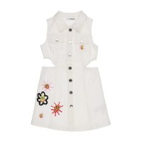 Desigual/デシグアル Desigual FLOWERS デニムワンピースノースリーブ/507138316