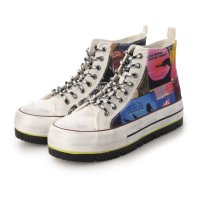 Desigual/デシグアル Desigual SNEAKER BOOT FAKE NEWS スニーカーハイカット/507138349