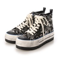 Desigual/デシグアル Desigual イラスト 厚底 ハイカットスニーカー/507138776