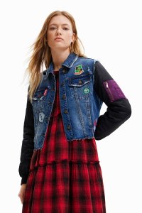 Desigual/デシグアル Desigual ハイブリッド デニムボンバージャケット/507138803
