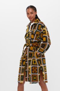 Desigual/デシグアル Desigual クロシェ風 ロングコート/507138820