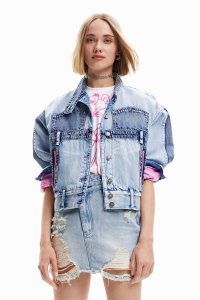 Desigual/デシグアル Desigual Pink Panther オーバーサイズ デニムジャケット/507138943