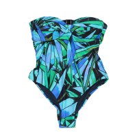 Desigual/デシグアル Desigual 結び目 トロピカル ワンピース水着 【返品不可商品】/507138963