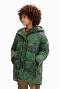 Desigual/デシグアル Desigual カモフラージュ パデッドコート/507139016