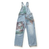 Desigual/デシグアル Desigual 【キッズコレクション】ミッキーマウスのイラスト入りガールズデニムサロペット/507139089