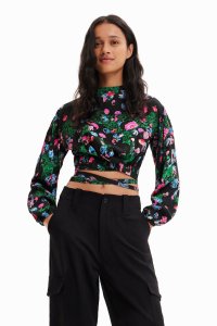 Desigual/デシグアル Desigual M. Christian Lacroix 花柄 クロップドブラウス/507139271