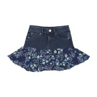 Desigual/デシグアル Desigual 花柄フリル デニムミニスカート/507139396