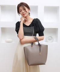 MERCURYDUO（BAG）/マーキュリーデュオ MERCURYDUO 配色軽量ラージトートバッグチャーム付き/507139669