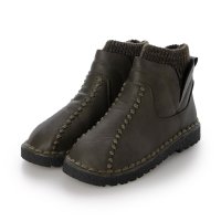 Erd Beere/エルドベーレ Erd Beere ニットコンビネーションショートブーツ/507143345