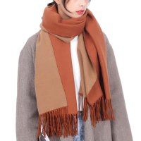 ica/アイカ ica カシミアのような柔らかな肌ざわり リバーシブル大判ストール/507143969