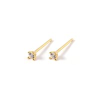 Noelmarket/ノエルマーケット Noelmarket ピアス 金属アレルギー対応 ダイヤ 小ぶり つけっぱなし 18k シンプル 仕事 人気 上品 両耳用 レディース アクセ/507144147