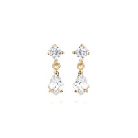 Noelmarket/ノエルマーケット Noelmarket ピアス 金属アレルギー対応 ダイヤ 小ぶり つけっぱなし 18k シンプル 仕事 人気 上品 揺れる 女性 大人 彼女 /507144164