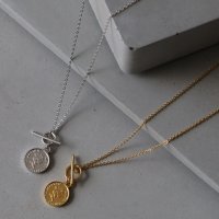 Noelmarket/ノエルマーケット Noelmarket コインネックレス ネックレス 金属アレルギー対応 レディース 18kコーティング シルバー シンプル 人気 プレゼント /507144174