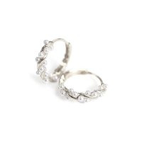 Noelmarket/ノエルマーケット Noelmarket ピアス 金属アレルギー対応 フープピアス つけっぱなし パール 18k パーティー 女性 大人 彼女 誕生日 プレゼント/507144198