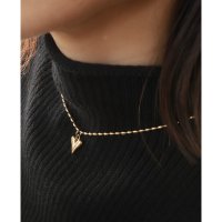 Noelmarket/ノエルマーケット Noelmarket ネックレス 金属アレルギー対応 つけっぱなし ハート ステンレス ハートネックレス 大人 可愛い おしゃれ ゴールド シ/507144211