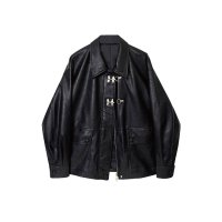 LA POMME petit/ラポミ プチ LA POMME petit Pocket Cool Leather Jacket エコレザークールバックルジャケット/507144237