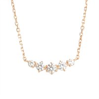 Canal ４℃/カナルヨンドシー Canal4℃ ネックレス ライン ピンクゴールド/507144864