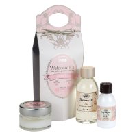 SABON/サボン SABON ウェルカムキット シャワーオイル100mL+ボディスクラブ60g+シルキーボディミルク50mL グリーンローズ【返品不可商品】/507144996