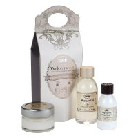 SABON/サボン SABON ウェルカムキット シャワーオイル100mL+ボディスクラブ60g+シルキーボディミルク50mL グリーンローズ【返品不可商品】/507144996