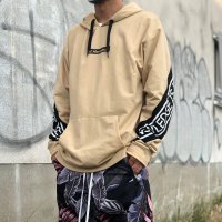 At Marvelous/アットマーベラス At Marvelous パーカー メンズ ボックスロゴ ツイストスリーブ フード トレーナー 大きいサイズ ビッグパーカー スウェット プル/507145761