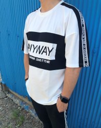 At Marvelous/アットマーベラス At Marvelous メンズ Tシャツ 半袖 ライン ボックスロゴ ブランド ビッグT ストリート トップス/507145779